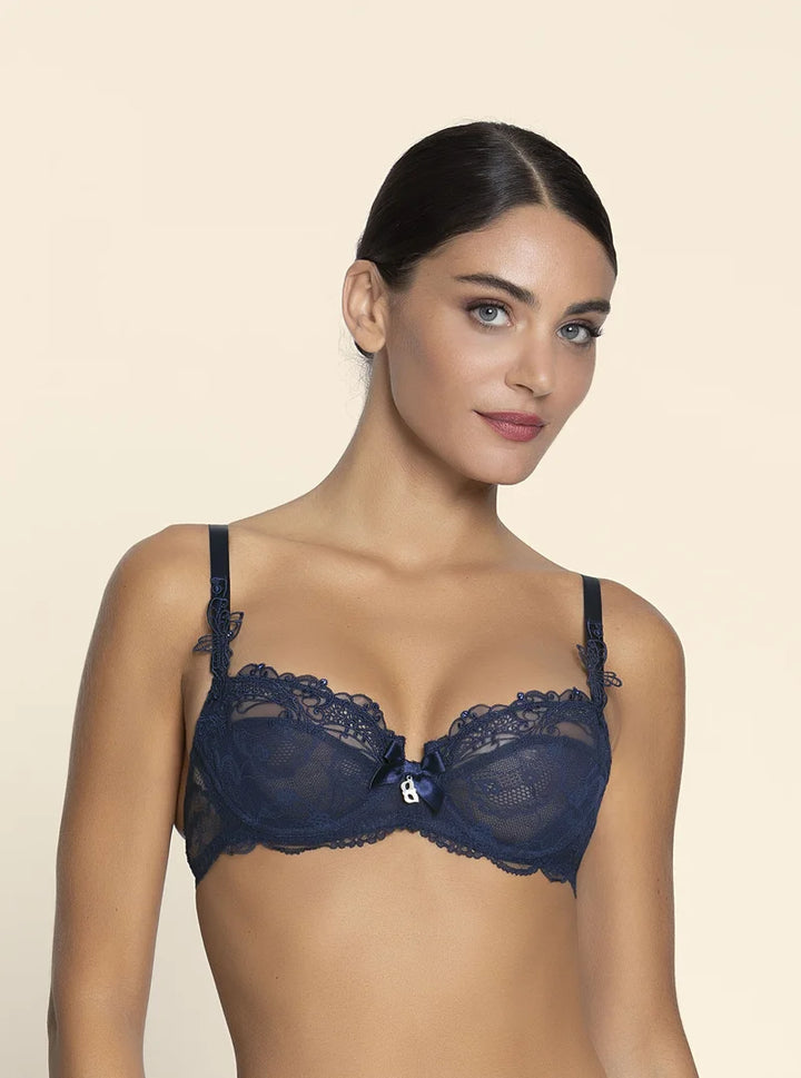 Lise Charmel - Soir De Venise Half Cup Bra Bleu Venise