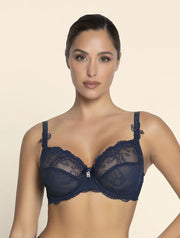 Lise Charmel - Soir De Venise 3 Parts Full Cup Bra Bleu Venise