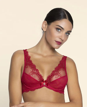 Lise Charmel - Soir De Venise Glam Push-Up Bra Rouge Venise