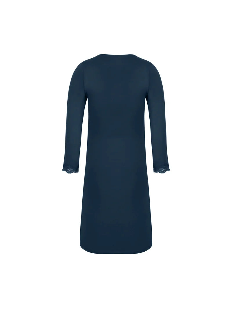 Antigel by Lise Charmel - Simply Perfect Long Sleeved Night Dress Bleu Sarcelle