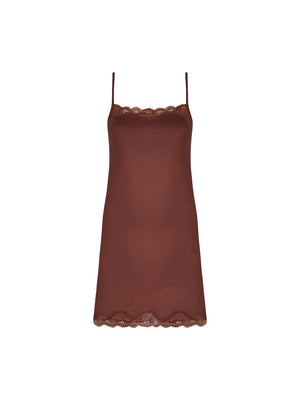 Antigel by Lise Charmel - Simply Perfect Spaghetti Strap Night Dress Chataigne