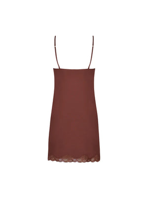 Antigel by Lise Charmel - Simply Perfect Spaghetti Strap Night Dress Chataigne