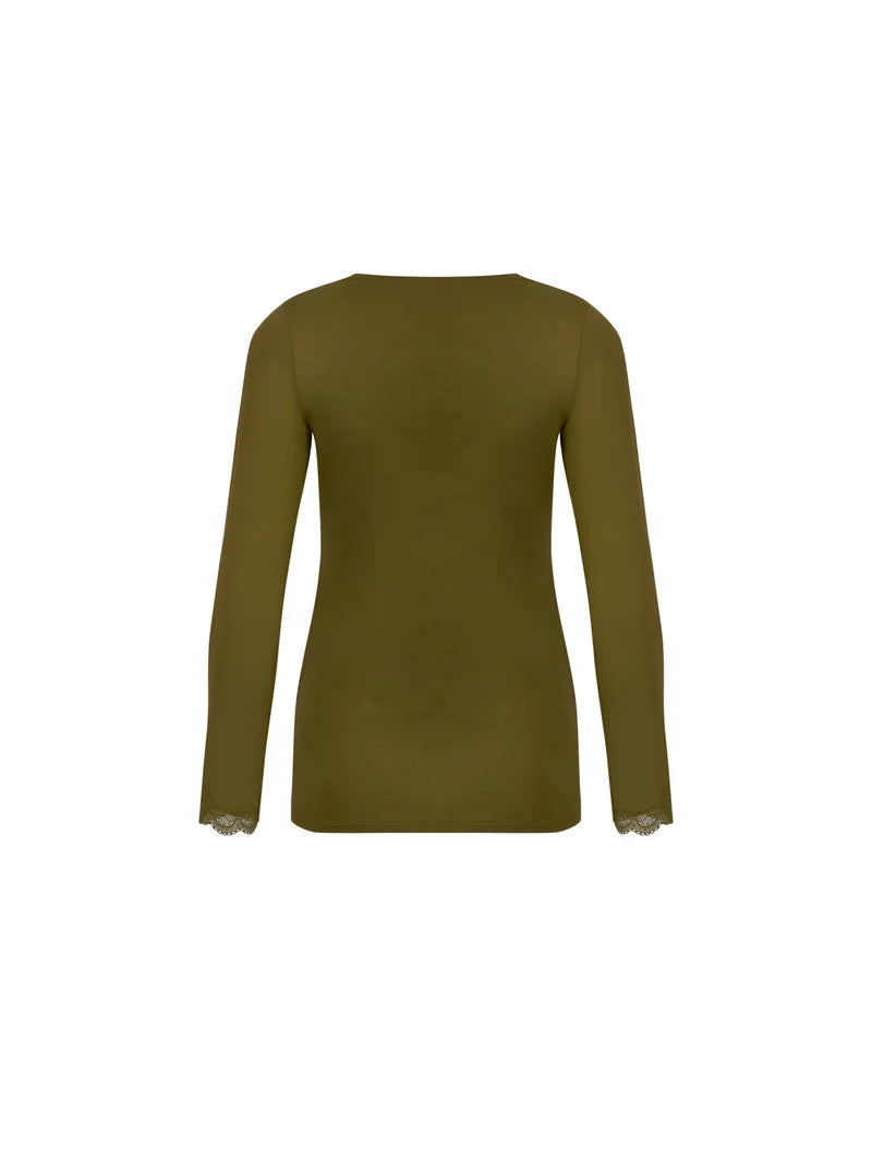 Antigel by Lise Charmel - Simply Perfect Long-Sleeved Top Vert Mousse
