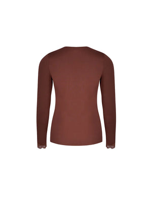 Antigel by Lise Charmel - Simply Perfect Long Sleeved Top Chataigne