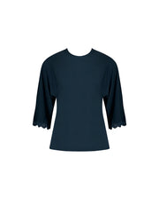 Antigel by Lise Charmel - Simply Perfect 3/4 Sleeved Top Bleu Sarcelle