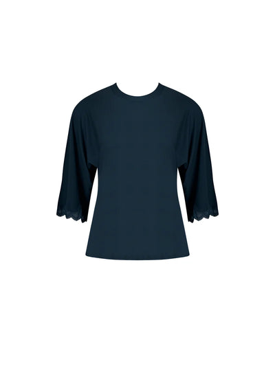 Antigel by Lise Charmel - Simply Perfect 3/4 Sleeved Top Bleu Sarcelle