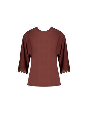 Antigel by Lise Charmel - Simply Perfect 3/4 Sleeved Top Chataigne