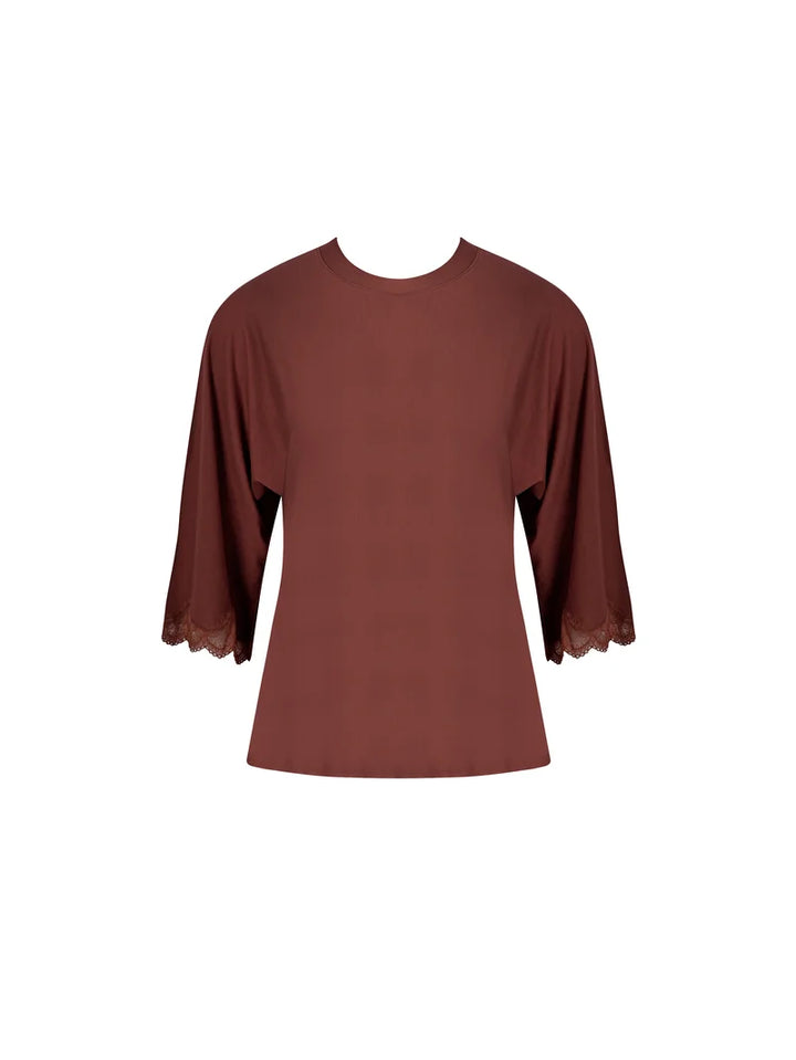 Antigel by Lise Charmel - Simply Perfect 3/4 Sleeved Top Chataigne