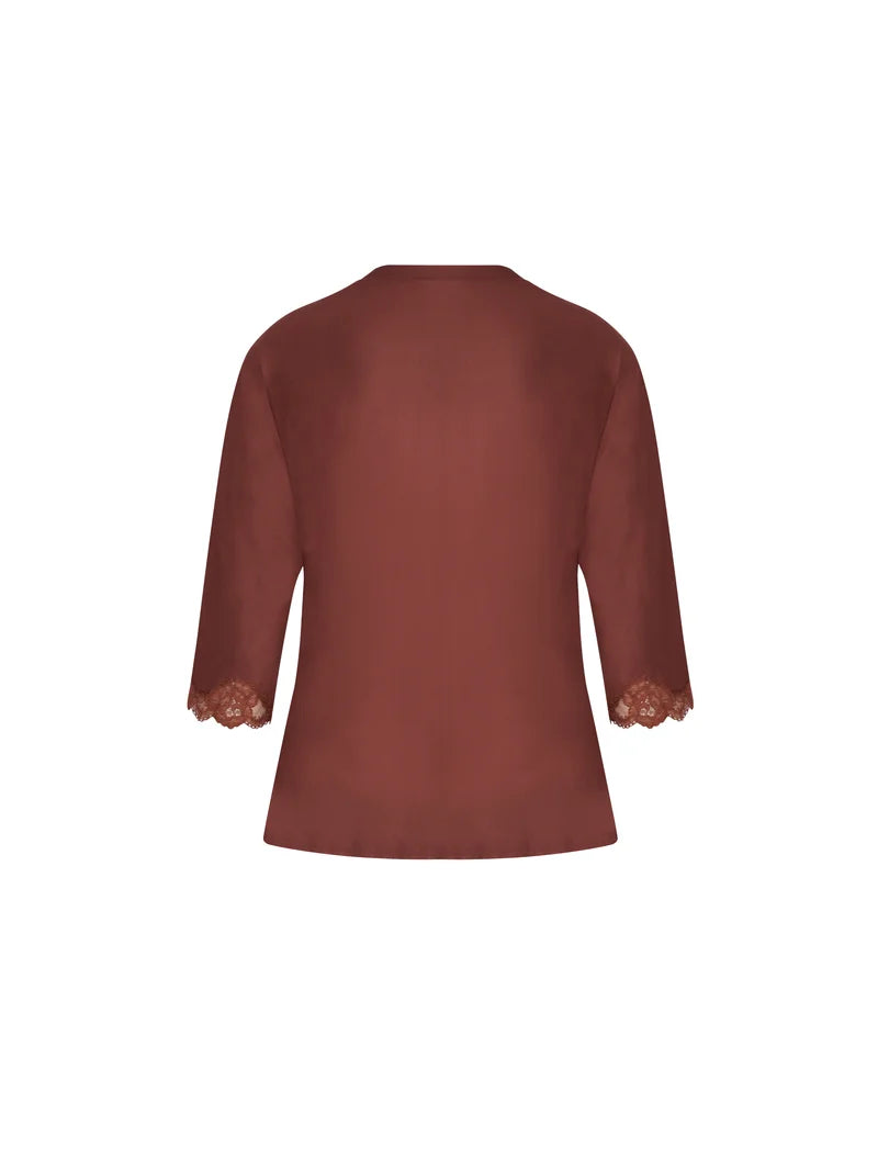 Antigel by Lise Charmel - Simply Perfect 3/4 Sleeved Top Chataigne
