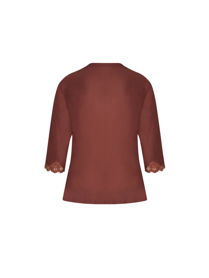 Antigel by Lise Charmel - Simply Perfect 3/4 Sleeved Top Chataigne