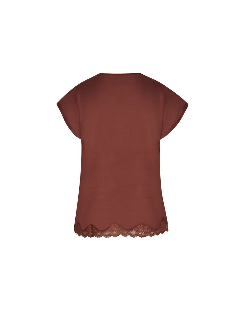 Antigel by Lise Charmel - Simply Perfect Loose T-Shirt Chataigne