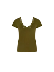 Antigel by Lise Charmel - Top a maniche corte Simply Perfect Vert Mousse