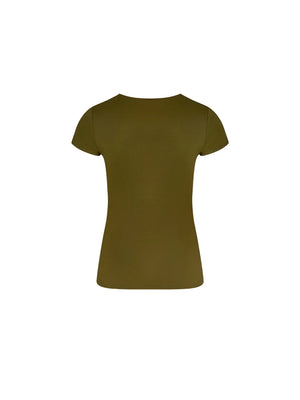 Antigel by Lise Charmel - Top a maniche corte Simply Perfect Vert Mousse