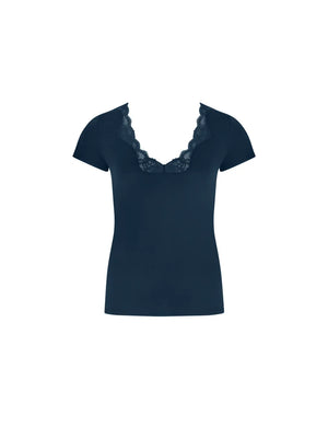 Antigel by Lise Charmel - Simply Perfect Short Sleeved Top Bleu Sarcelle