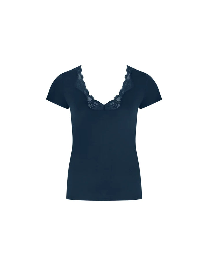 Antigel by Lise Charmel - Simply Perfect Short Sleeved Top Bleu Sarcelle