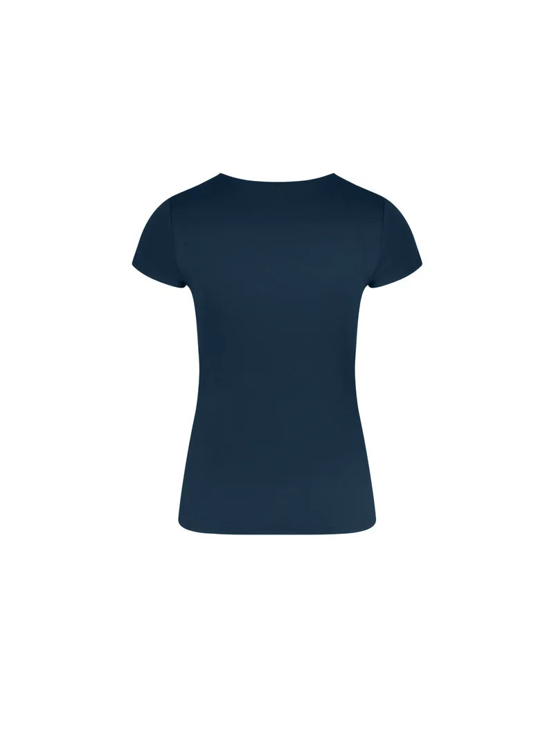 Antigel by Lise Charmel - Simply Perfect Short Sleeved Top Bleu Sarcelle