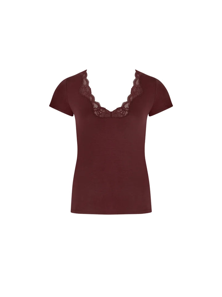 Antigel by Lise Charmel - Simply Perfect Short-Sleeved Top Cappuccino