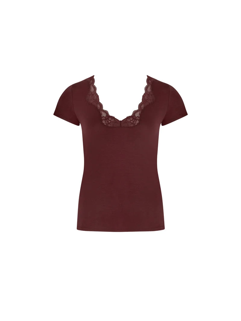 Antigel by Lise Charmel - Simply Perfect Short-Sleeved Top Cappuccino