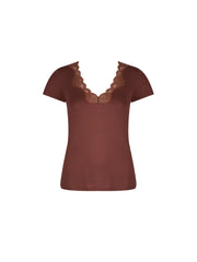 Antigel by Lise Charmel - Simply Perfect Short Sleeved Top Chataigne