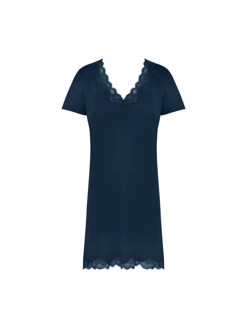 Antigel by Lise Charmel - Simply Perfect Capped Sleeved Nighty Bleu Sarcelle