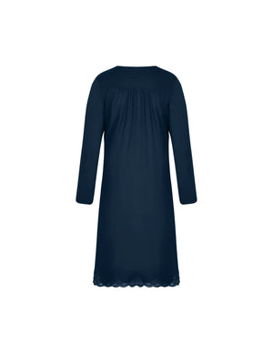 Antigel by Lise Charmel - Simply Perfect Long Capped Sleeved Nighty Bleu Sarcelle