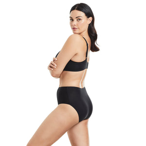 Naomi & Nicole Shapewear - Laser Cut Brief Black