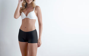 Naomi & Nicole Shapewear - Laser Cut Boyshort Black