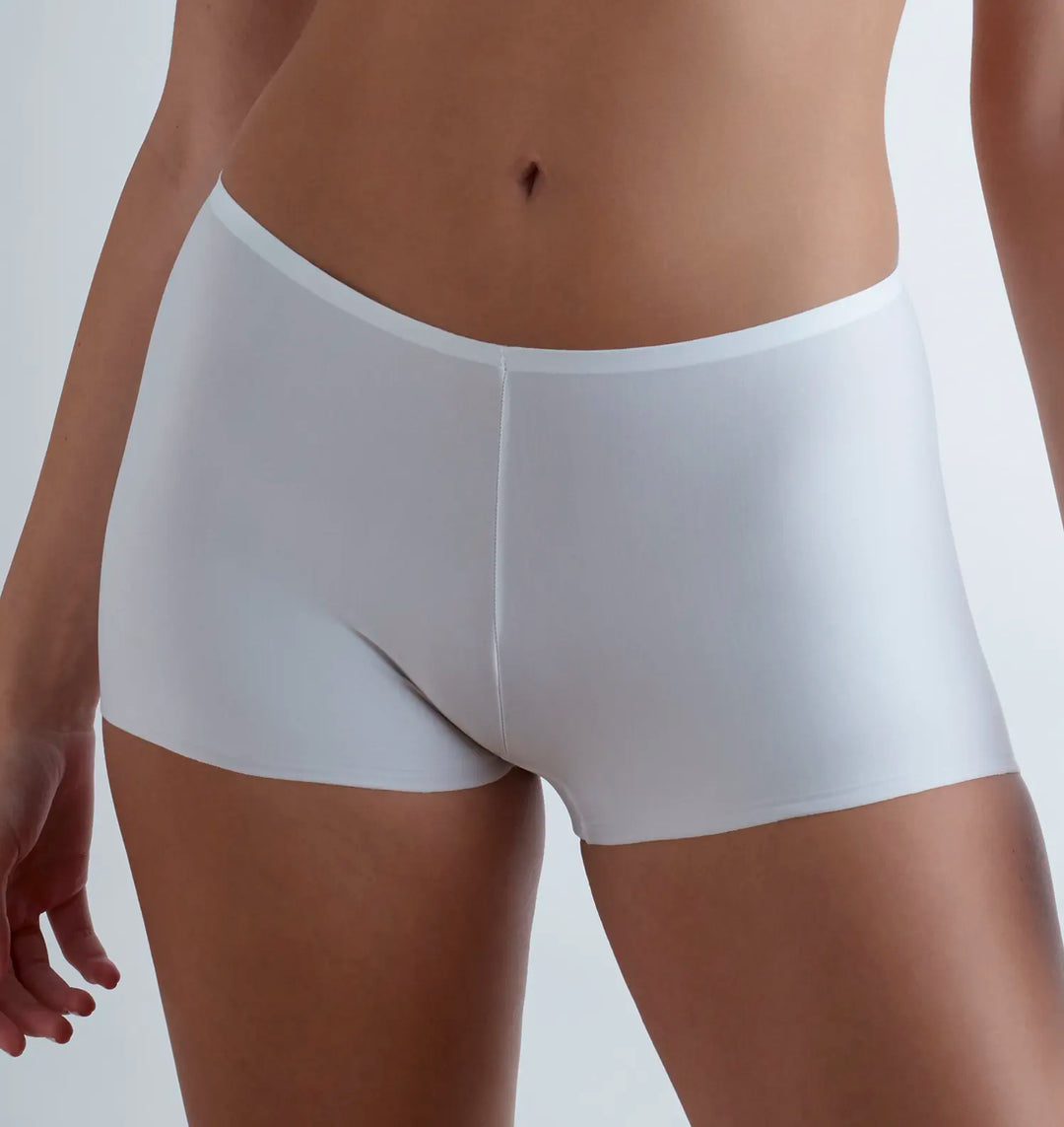 Naomi & Nicole Shapewear - Welded Micro Boyshort Gardenia