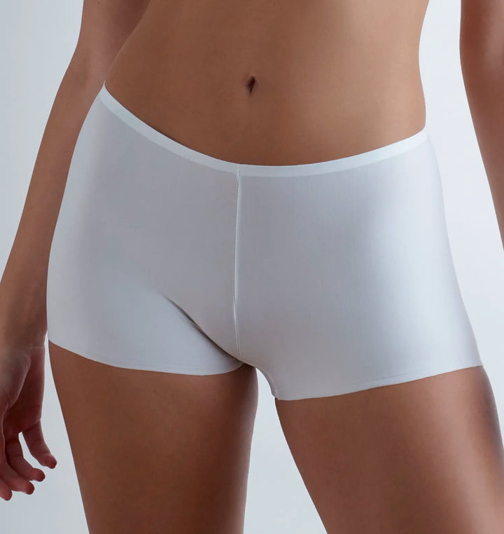 Naomi & Nicole Shapewear - Welded Micro Boyshort Gardenia