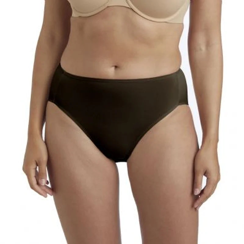 Naomi & Nicole Shapewear - No Show No Lines Micro Hi Cut Brief Black