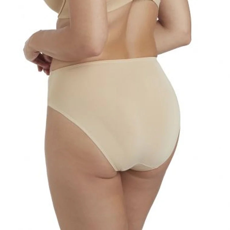 Naomi & Nicole Shapewear - No Show No Lines Micro Hi Cut Brief Warm Beige