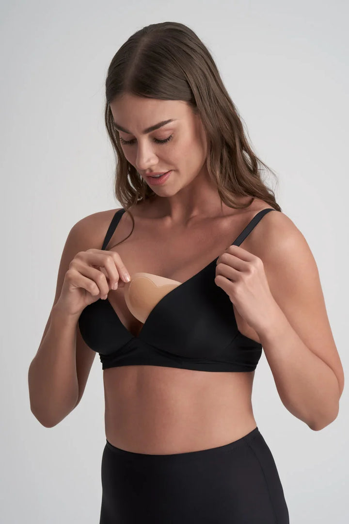 ByeBra - Special Solutions Adhesive Half Push-Up Pads Beige