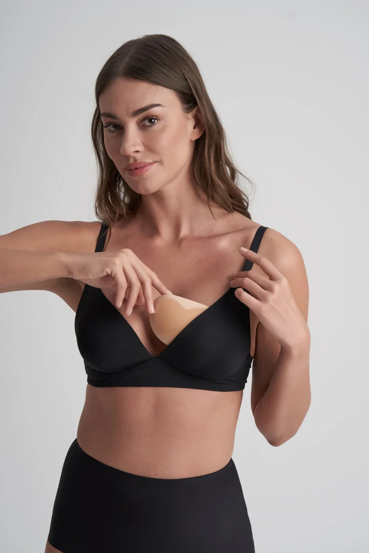 ByeBra - Special Solutions Adhesive Half Push-Up Pads Beige