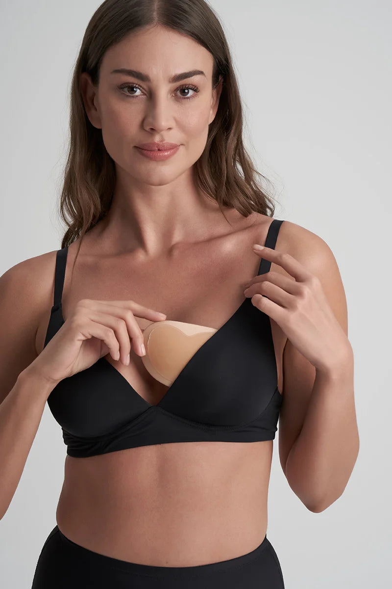 ByeBra - Special Solutions Adhesive Half Push-Up Pads Beige