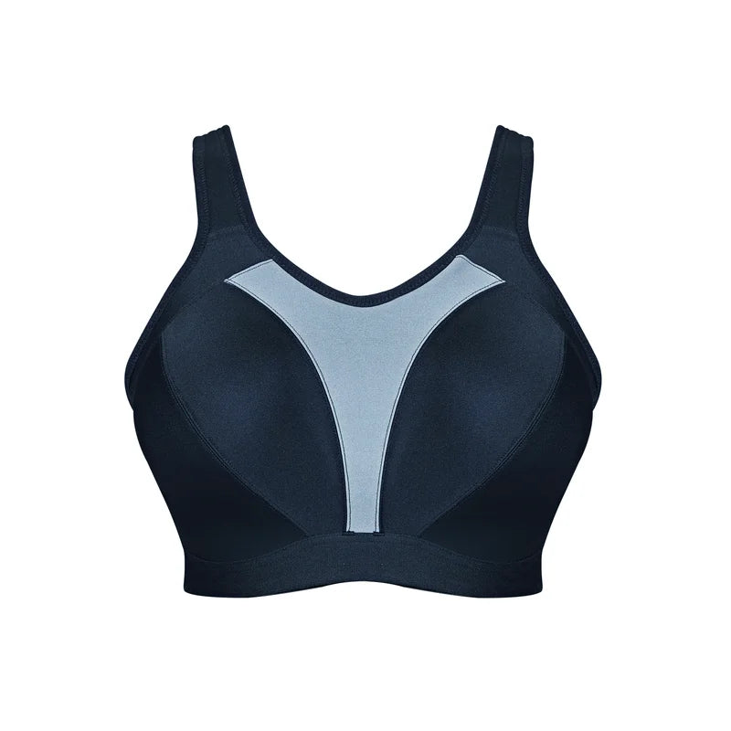 Royce - Aerocool High Impact Sports Bra Black/Grey