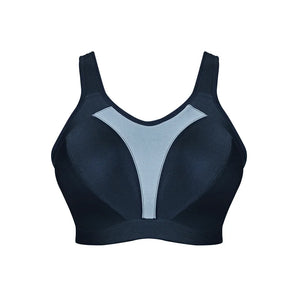 Royce - Aerocool High Impact Sports Bra Black/Grey