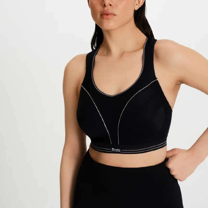 Shock Absorber - Ultimate Run Bra Black/Silver
