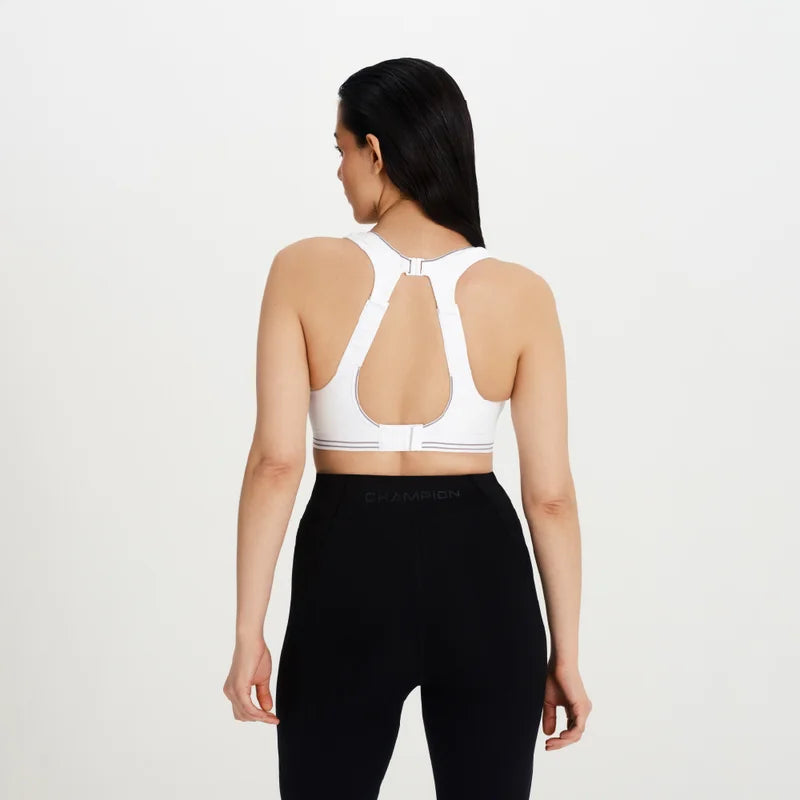 Shock Absorber - Ultimate Run Bra White/Silver