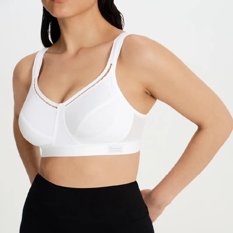 Shock Absorber - Classic Support Sports Bra White