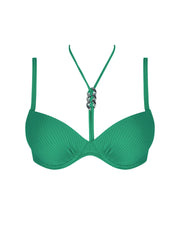 Antigel Swimwear by Lise Charmel - La Stricto Chic Paddded Bikini Stricto Vert