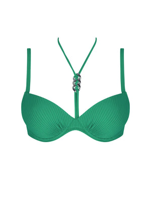Antigel Swimwear by Lise Charmel - La Stricto Chic Paddded Bikini Stricto Vert
