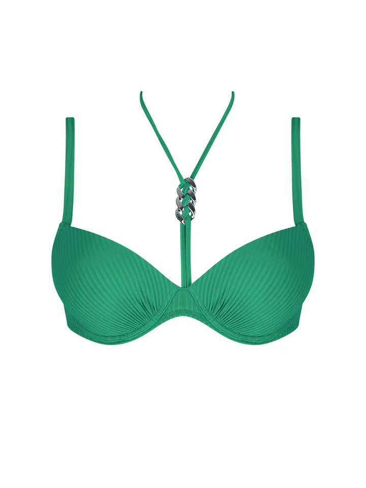 Antigel Swimwear by Lise Charmel - La Stricto Chic Paddded Bikini Stricto Vert