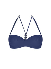 Antigel Swimwear by Lise Charmel - La Stricto Chic Soft Bandeau Strapless Bikini Stricto Marine