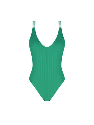 Antigel Swimwear by Lise Charmel - La Stricto Chic Seductive Wireless Swimsuit Stricto Vert