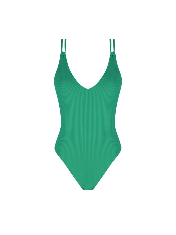 Antigel Swimwear by Lise Charmel - La Stricto Chic Seductive Wireless Swimsuit Stricto Vert