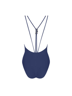 Antigel Swimwear by Lise Charmel - La Stricto Chic Seductive Wireless Swimsuit Stricto Marine