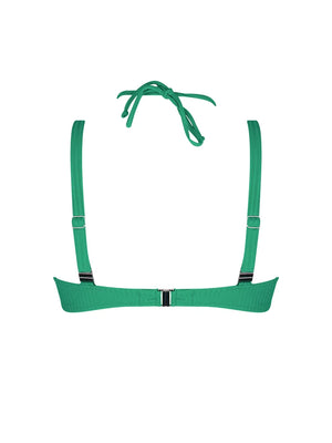 Antigel Swimwear by Lise Charmel - La Stricto Chic Halter Underwired Bikini Top Stricto Vert