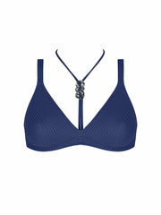 Antigel Swimwear by Lise Charmel - La Stricto Chic Halter Underwired Bikini Top Stricto Marine