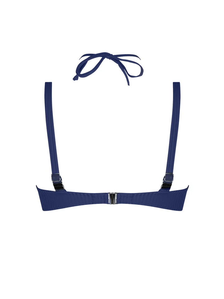 Antigel Swimwear by Lise Charmel - La Stricto Chic Halter Underwired Bikini Top Stricto Marine