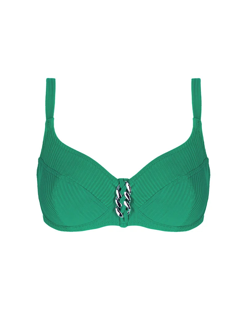 Antigel Swimwear by Lise Charmel - La Stricto Chic Balconet Bikini Stricto Vert